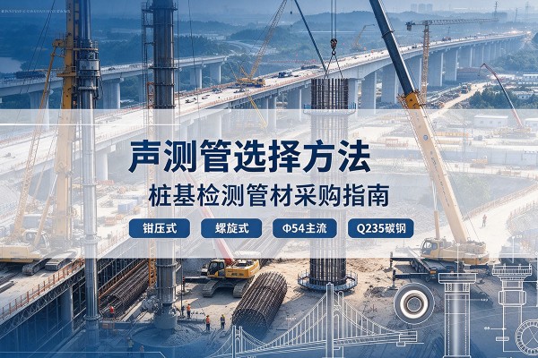 浈江声测管选型标准