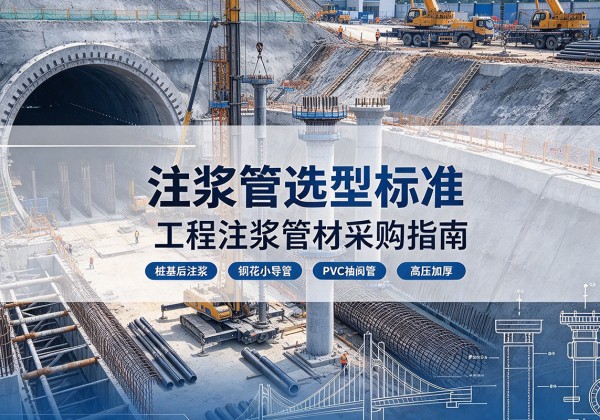 浈江注浆管选型标准
